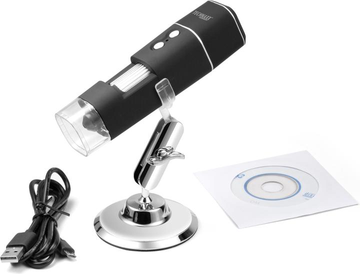 Actual product image Technaxx Phone Microscope WiFi FullHD TX 158