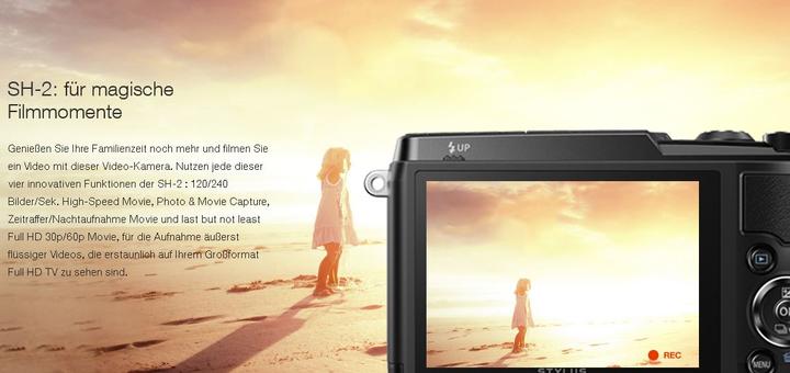 Actual product image Olympus Stylus Traveller SH-2 (1/2,3'')