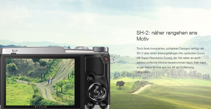 Actual product image Olympus Stylus Traveller SH-2 (1/2,3'')