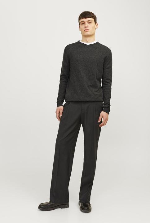 Actual product image Jack & Jones Pullover Strickpullover mit V-Ausschnitt JJEEMIL KNIT V-NECK - 5060 (M)