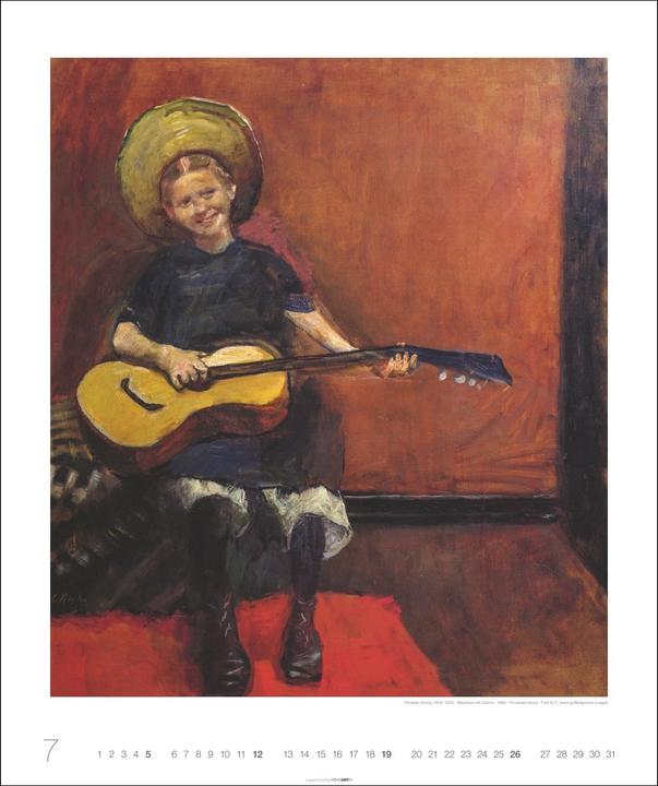 Actual product image Allegro - Musik in der Kunst Kalender 2026 (46 x 55 cm, German)