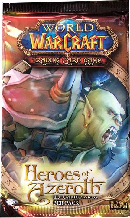 Actual product image World of Warcraft TCG Heroes of Azeroth TCG Booster Pack (English, Booster Pack)
