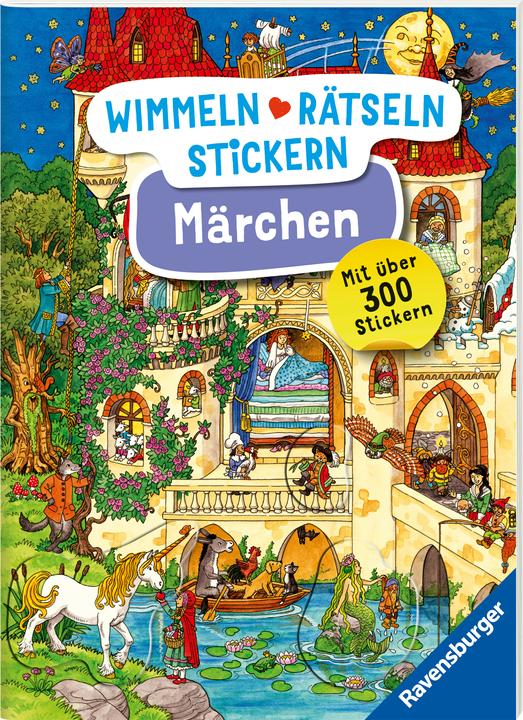 Image du produit Ravensburger Wimmeln, Rätseln, Stickern: Märchen