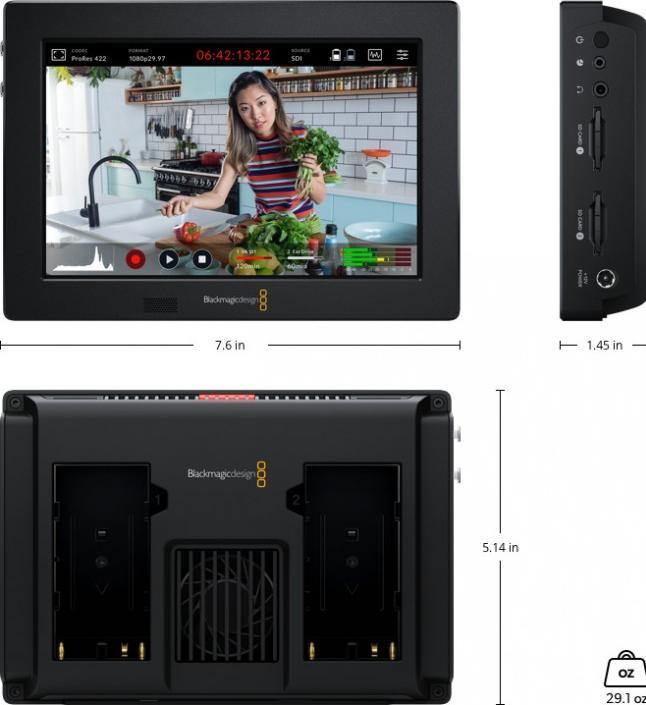 Immagine prodotto Blackmagic Video Assist 7 3G (7", Full HD)