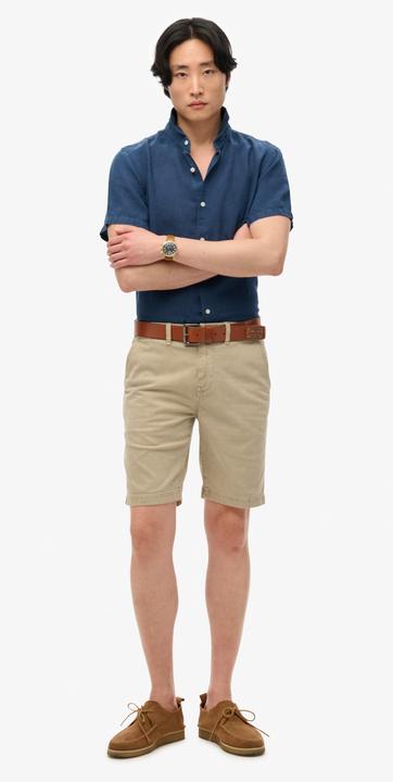 Immagine prodotto Superdry Vacation Hemd mit kurzen Ärmeln aus Leinen (M)