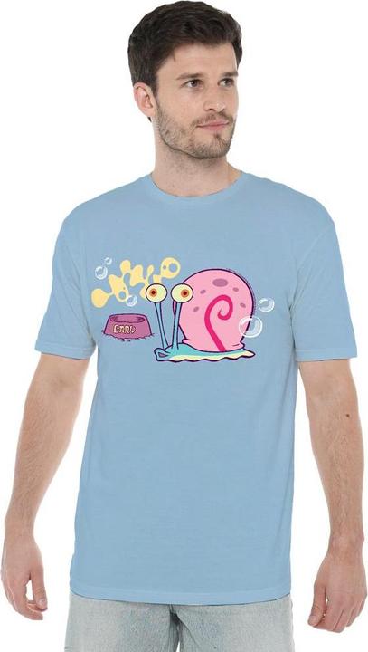 Actual product image Spongebob Squarepants Mens Gary The Snail T-Shirt (L)