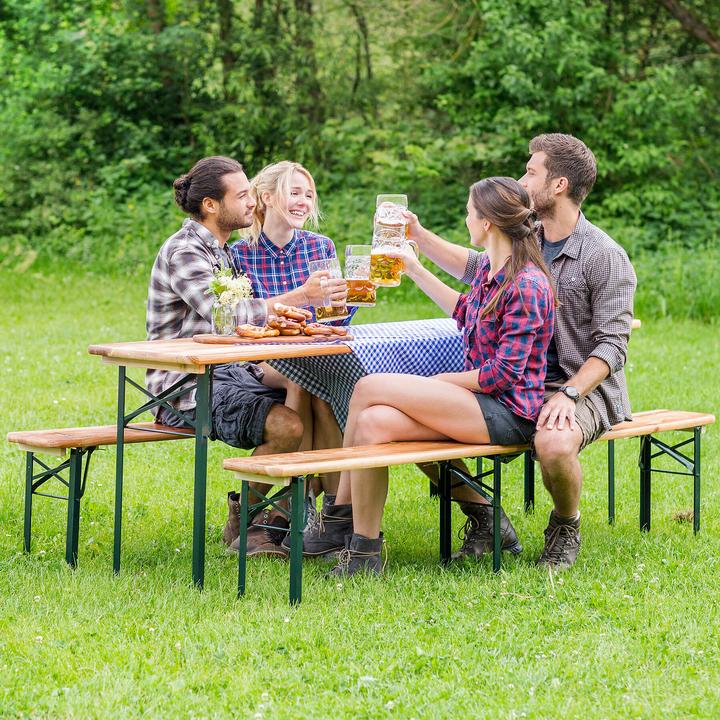 Actual product image tectake Beer tent set (219 cm)