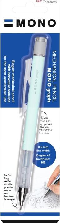 Image du produit Tombow Porte-mines "MONO graph" pastel, vert menthe (0.50 mm, HB, 1 x)