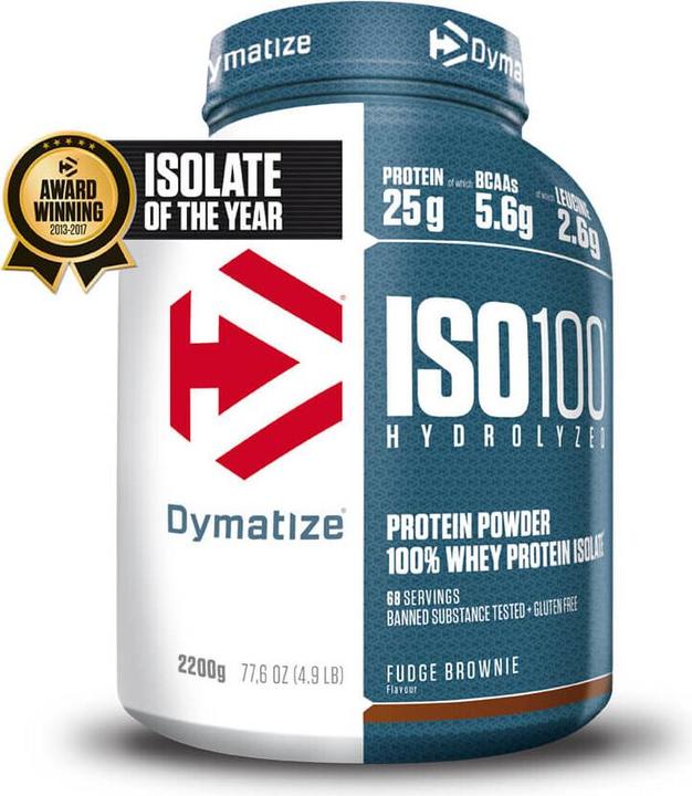 Image du produit Dymatize Iso 100 (Fudge Brownie, 1 pcs, 2264 g)
