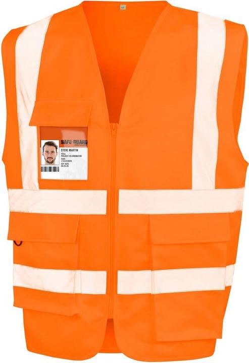 Produktbild Result HiVis Weste Extra stark Schiene (L)