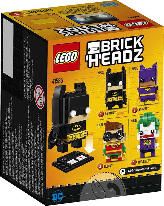 Image du produit LEGO BrickHeadz Batman (41585, LEGO Brickheadz)
