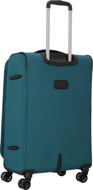 Actual product image D&N Travel Line 9504 4-wheel trolley M 67 cm with expansion fold (67 l, M (50 - 90l))