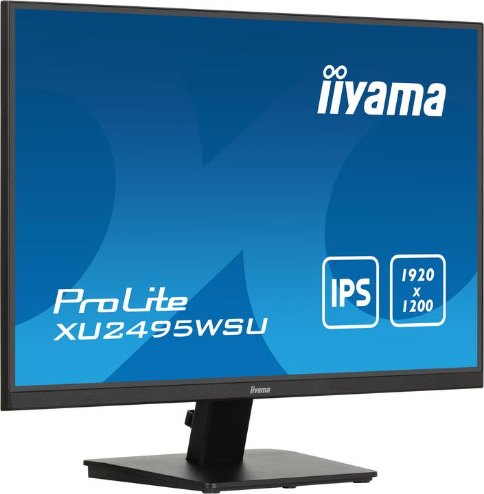 Image du produit iiyama 24.1IN ULTRA THIN IPS PANEL 1920X1200 4MS 300CD/M2 1000:1 1X (1920 x 1200 pixels, 24")