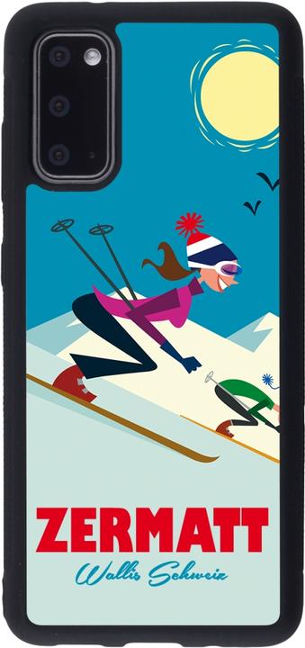 Immagine prodotto PhoneLook Cover Silicone nero Zermatt Ski Downhill (Samsung Galaxy S20+)