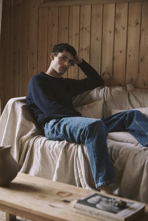 Produktbild Casual Friday CFKRISTIAN crew neck cable knit 20505202 (M)