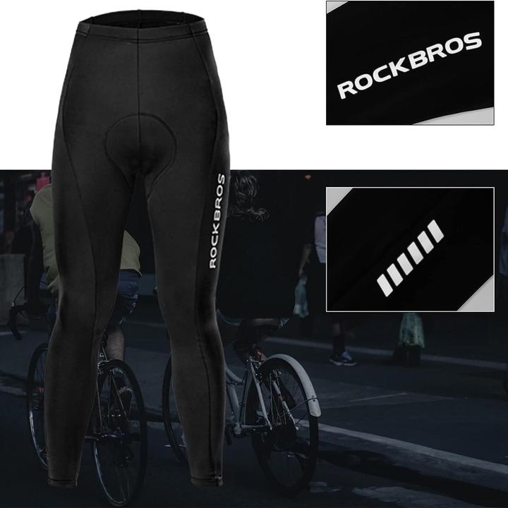 Image du produit Rockbros RK2004XL pantalon cycliste respirant avec insert XL - noir (XL)