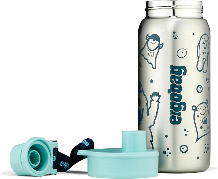 Produktbild Ergobag Trinkflasche Edelstahl Petrol (0.55 l)