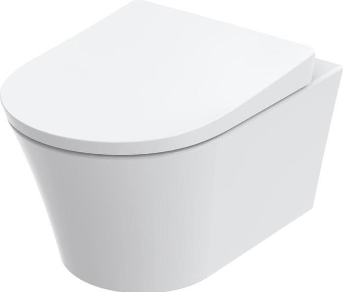 Produktbild TOTO GP Wand-WC tief, randlos, für GP WC-Sitz weiss