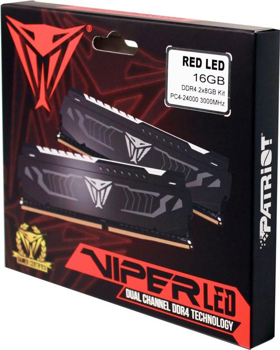 Produktbild Patriot PVLR416G266C5K Speichermodul GB DDR4 (2 x 8GB, 2133 MHz, DDR4-RAM, DIMM)