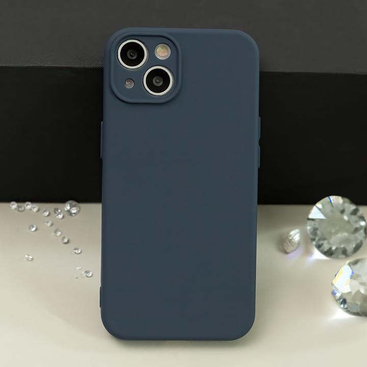 Actual product image OEM NakÅ‚adka Silicon Box do Samsung Galaxy A56 5G dark blue (Samsung Galaxy A56)
