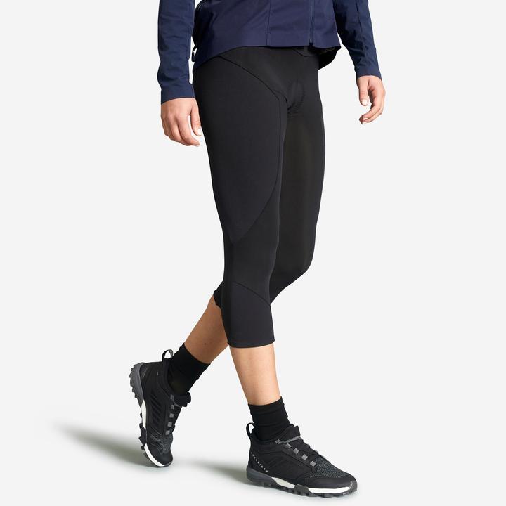 Image du produit Rockrider Pantalon 3/4 Legging MTB femme noir (XL)