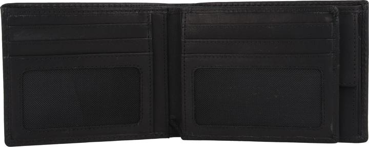 Produktbild Greenburry Pure Black Geldbörse RFID Schutz Leder 13 cm