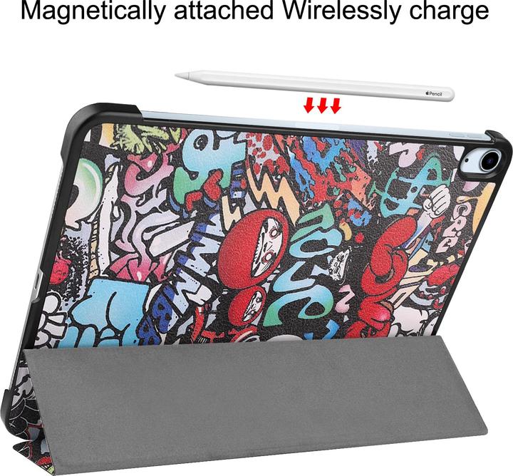 Produktbild Lobwerk Cover für Apple iPad Air 10.9 2020/2022 4/5 Generation iPad Air 11 2024 M2 11 Zoll Slim Schutzhülle (X)
