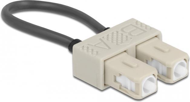 Produktbild Delock LWL Loopback Adapter SC / OM2 Multimode beige