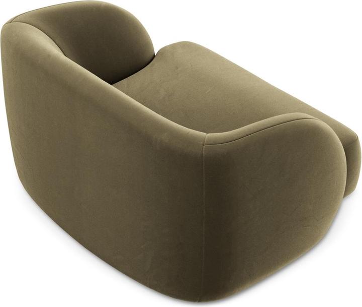 Image du produit Micadoni Bouclé Fauteuil, "Miley", 1 Place, 103x90x70Fabriqué en Europe