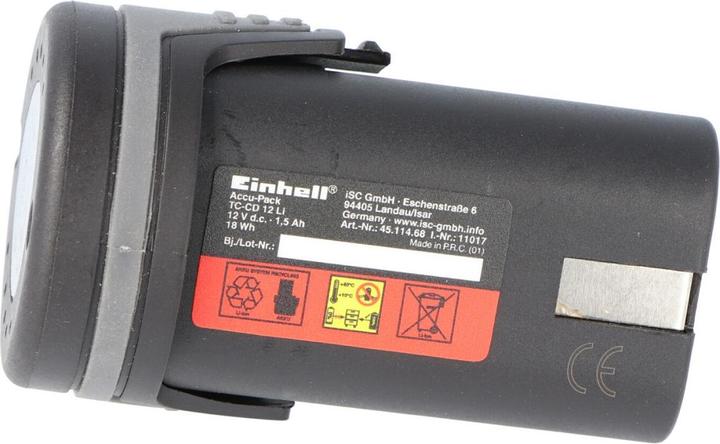 Produktbild XCell Einhell 12V TC-CD 12 Li Accu-Pack 45.113.65 Ersatz-Akku 1,3Ah 4511365 oder 451146801805 (12 V)