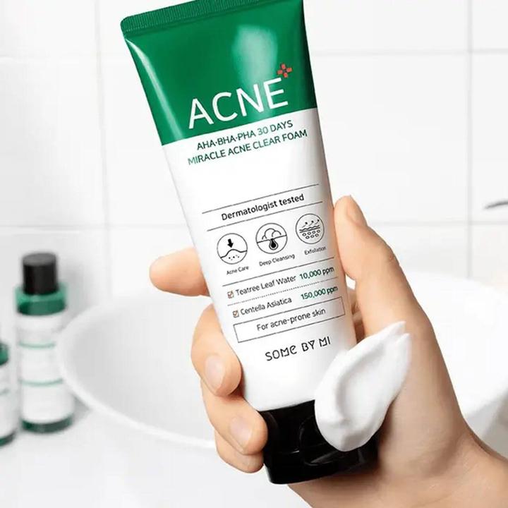 Produktbild Some By Mi AHA∙BHA∙PHA 30 Days Miracle (Schaum, 100 ml)