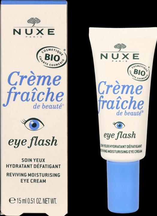 Image du produit Nuxe Crème Fraiche De Beauté Eye Flash Bio 15 ml (Crème, 15 ml, Journée)
