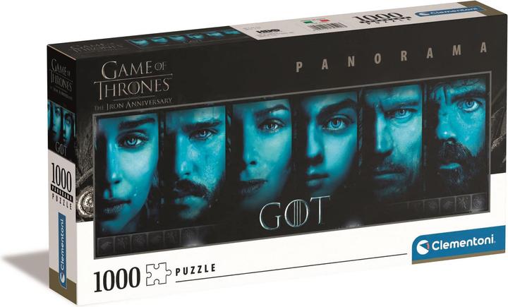 Actual product image Clementoni Game of Thrones: Faces (1000 pieces) (1000 pieces)