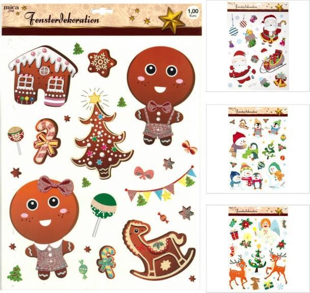 Actual product image MICA Living Window picture - Christmas - 1 sheet