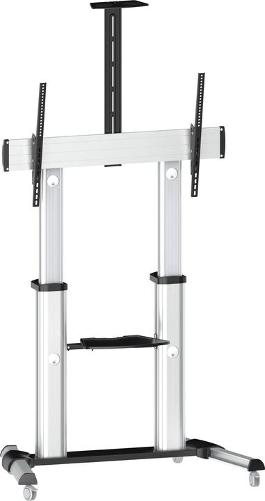 Image du produit Reflecta 100VC-Shelf - Support pour téléviseur - aluminium - noir, argenté - Taille de l'écran (100", 100 kg)