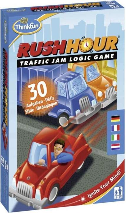 Produktbild Thinkfun Rush Hour Pocket Game Denkspiel (Deutsch, Französisch, Italienisch)