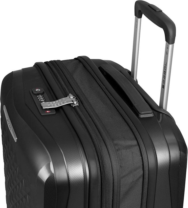 Actual product image Gabol Queens 4-wheel suitcase set 3-piece with stretch fold (223 l, XL (from 140l))