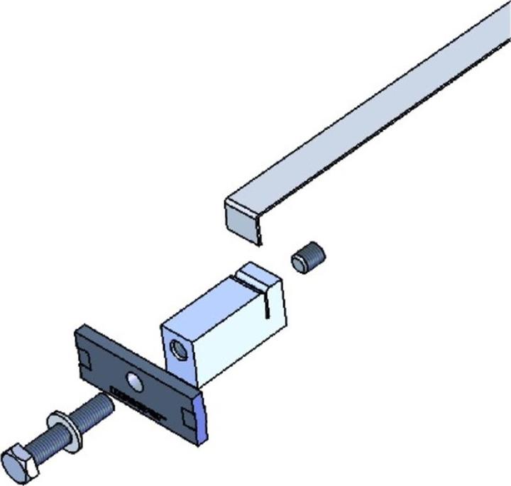 Produktbild Meyer Flachspanner für Tischplatten (1 Stk.)