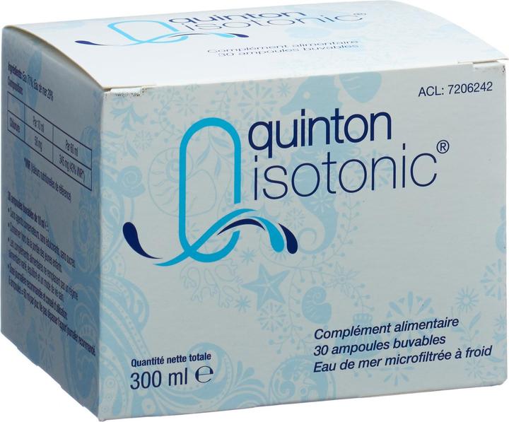 Quinton Isotonic 9g/l Trinkamp (30 Stück, Ampulle, 522 g)