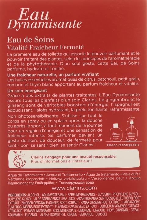 Produktbild Clarins Eau Dynamisante Treatment (Body Mist, 100 ml)