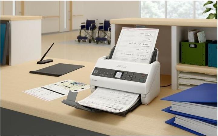 Actual product image Epson WorkForce DS-730N (USB, RJ45)