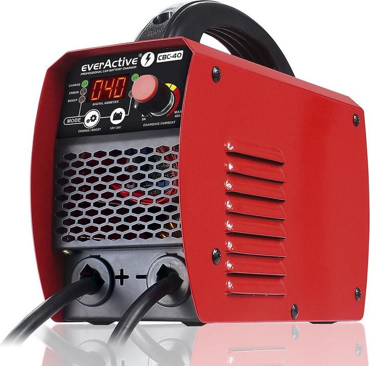 Actual product image Everactive automatic inverter 12 / 24V battery charger with 300A boost function (12V, 24V, 60 A)
