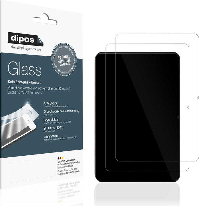 Actual product image Dipos Anti-Shock Screen Protector Clear (1 Piece, Xiaomi Pad 6s Pro)