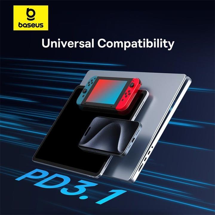 Actual product image Baseus USB C – USB C (1 m, USB 4.0, 240 W)