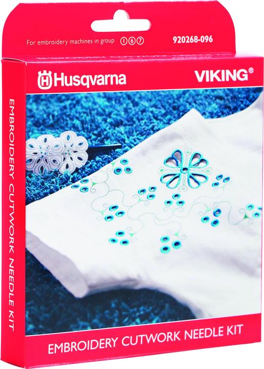 Husqvarna Embroidery Cutwork Needle Set