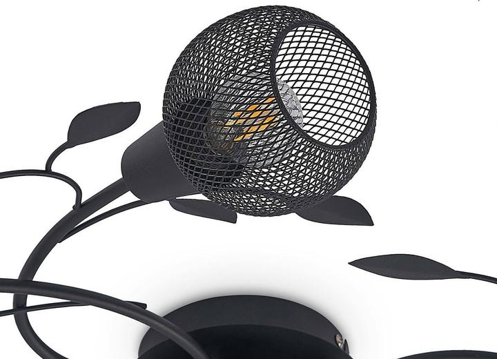 Produktbild Lindby Kanye Florentiner-Deckenlampe sechsflammig (E14)