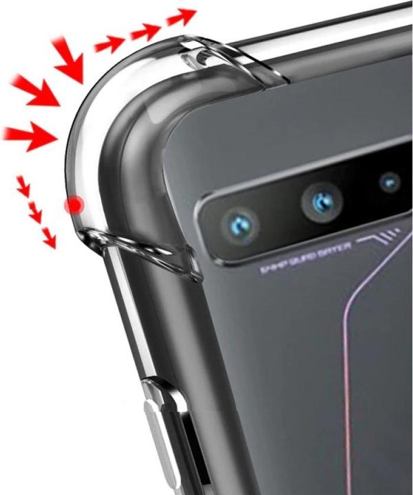 Produktbild Screenguard Asus ROG Phone 3 Hülle Crystal Soft Airbag Bumper (Asus ROG Phone)