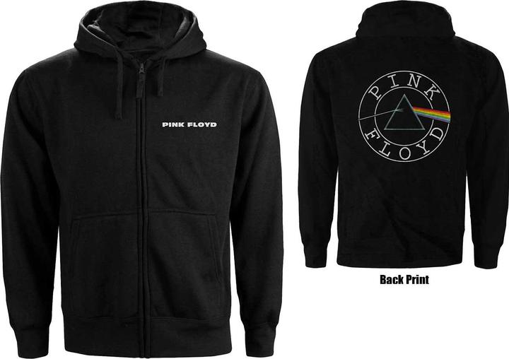 Pink Floyd Circle Logo (Black (XL)