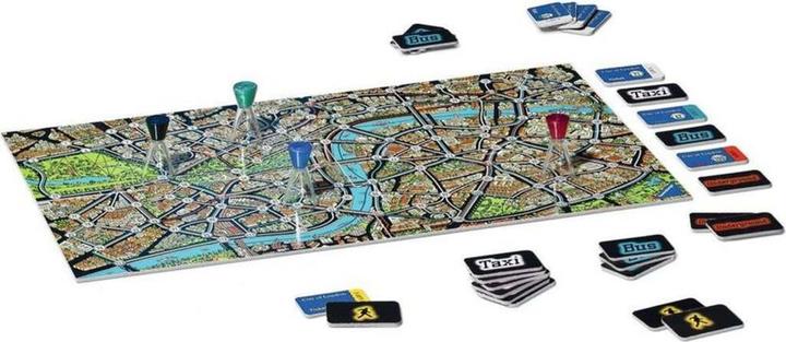 Actual product image Ravensburger Scotland Yard - The hunt for Mister X (German, French, Italian)