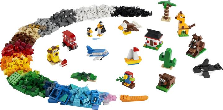 Actual product image LEGO Classic 11015 Around the world (11015, LEGO Classic)